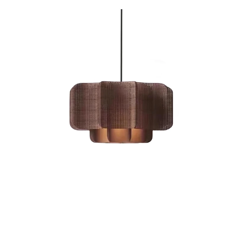 Japanse Wabi Sabi Boheemse Rotan Hanglamp