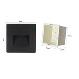 LumoStep Pro – 3W LED Ingebouwde Buiten Wandlamp