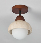 Wabi Sabi Travertin Plafondlamp