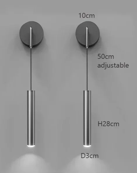 DINDALLED Modern LED Wandlamp