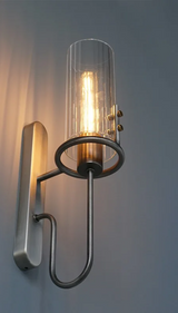Wandlamp Light & Shadow – Nordic Glas & Metaal E27 LED