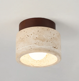 Wabi Sabi Travertin Plafondlamp