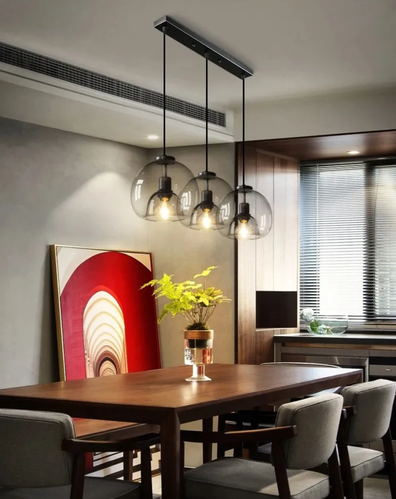 Aurora Glass Pendant Light