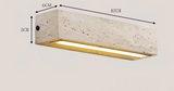 Wabi-Sabi Natuursteen Wandlamp